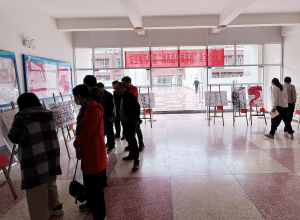 航空电气学院开展“湘西红色故事绘” 主题美术作品展活动